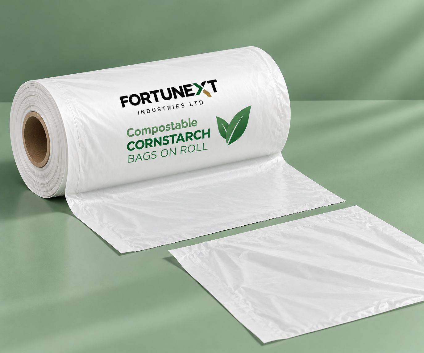 Cornstarch Bags-on-Roll