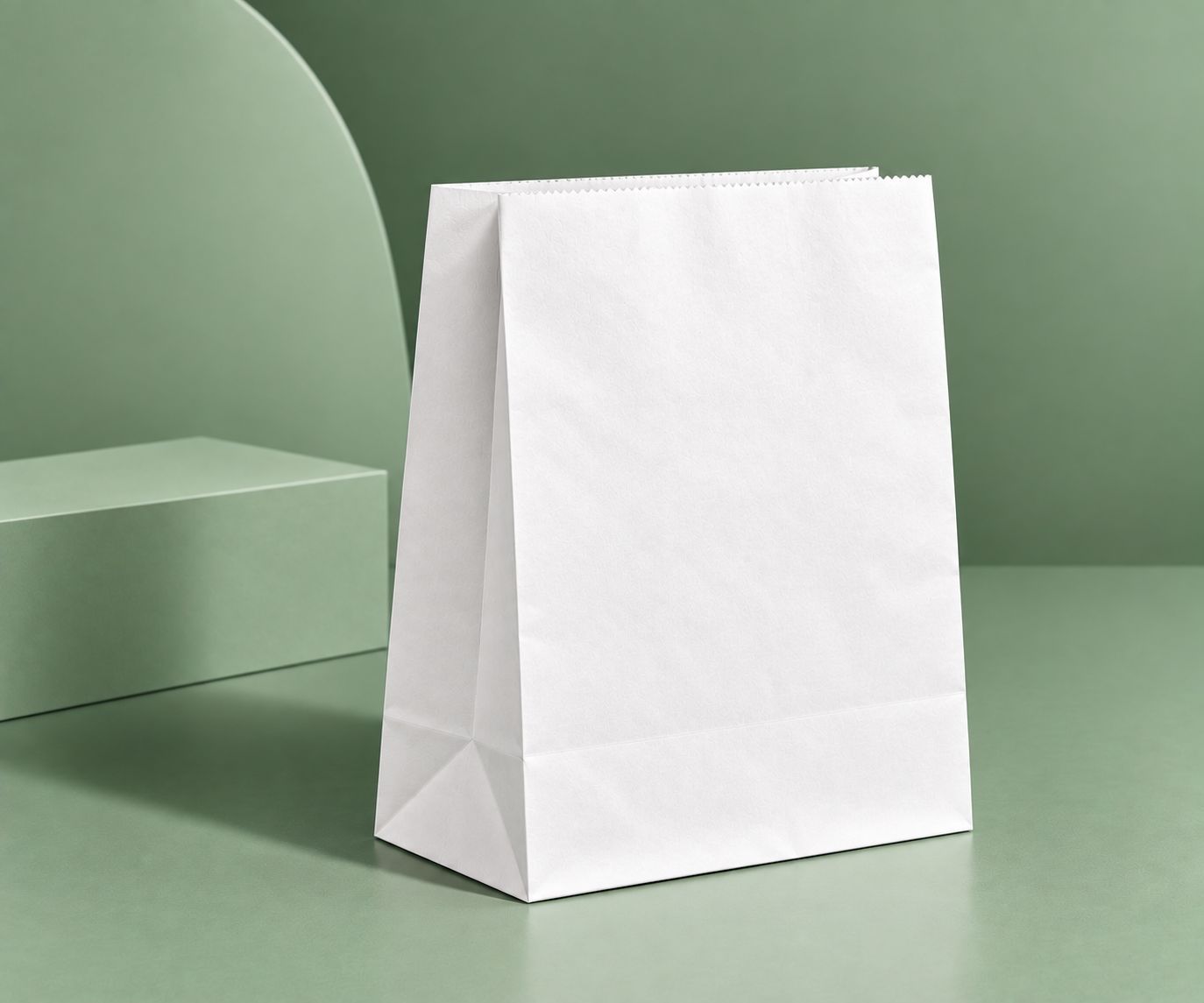 Customised Flexographic Printed Paper Food Bags, alternate view